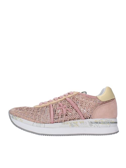 Leather and fabric sneakers PREMIATA | CONNY VAR6703
